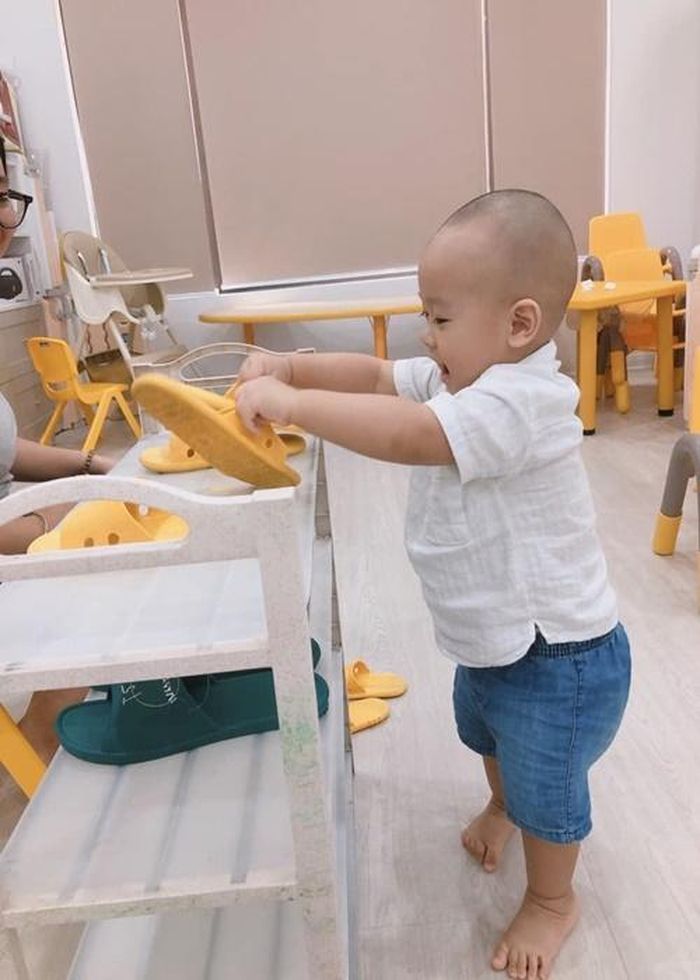Nữ ca sĩ cảm nhận bé Gia Huy sẽ có tính giống mẹ.