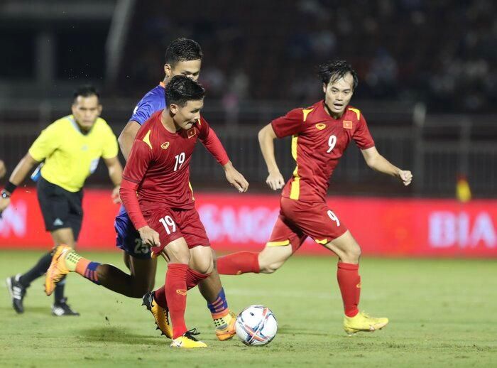Hiện tại, Quang Hải đang có vỏn vẹn có 1 bàn thắng trong năm 2022. Ảnh: Anh Đồng