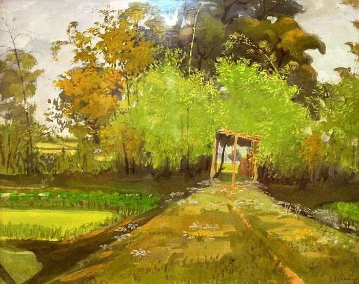 Tác phẩm "Cổng làng xưa"