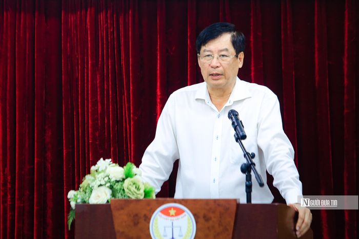 TS. Trần Công Phàn phát biểu khai mạc hội thảo.