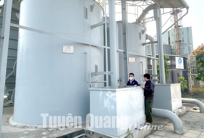 Hệ thống xử lý nước mặt của Công ty Cấp thoát nước Tuyên Quang mới được đầu tư theo đúng tiêu chuẩn.