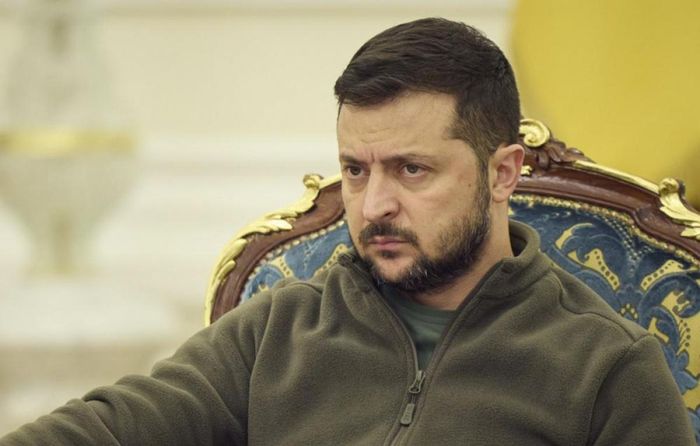 Tổng thống Ukraine Volodymyr Zelensky. Ảnh: AP