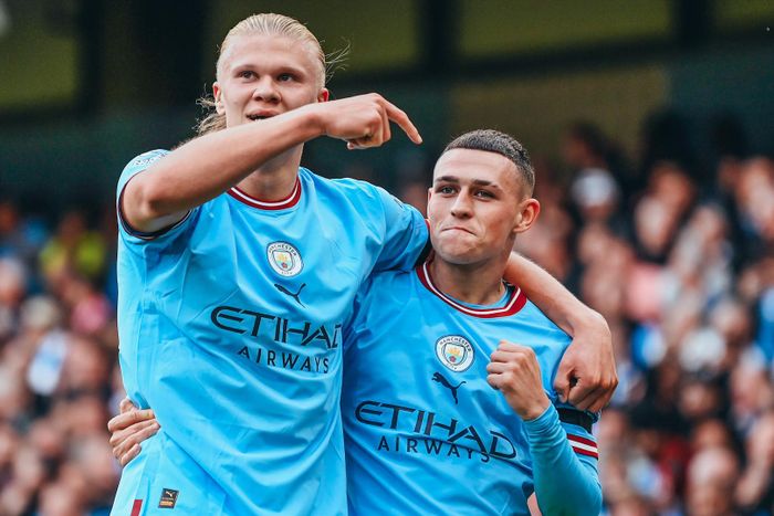 Haaland và Foden cùng ghi hat-trick