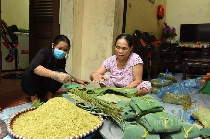 Chất lượng cốm Mễ Trì vẫn được đảm bảo, dẻo thơm ngon