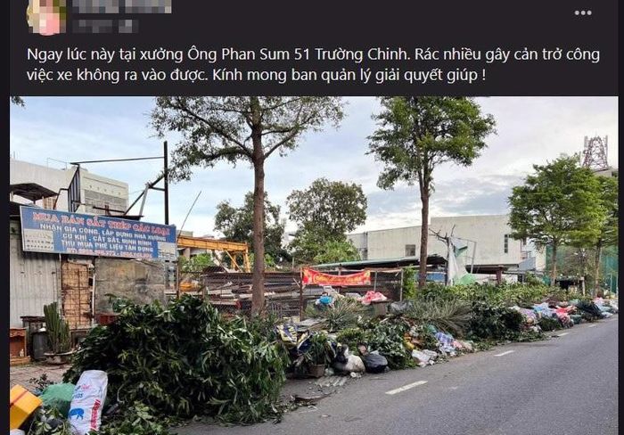 Vừa hết bão, người dân đã “la làng” đề nghị dọn dẹp.