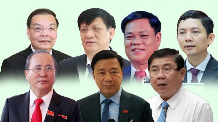 7 ủy viên Trung ương Đảng khóa XIII bị cách chức, thôi chức, khai trừ Đảng