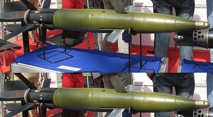 Vào tháng 4/2022, có báo cáo cho rằng các binh sĩ của lực lượng vũ trang Ukraine đã phát hiện ra một chiếc xe tải bị phá hủy của Quân đội Nga, trên đó chứa tàn tích của đạn Krasnopol nhưng chúng đã ở tình trạng không thể sử dụng.
