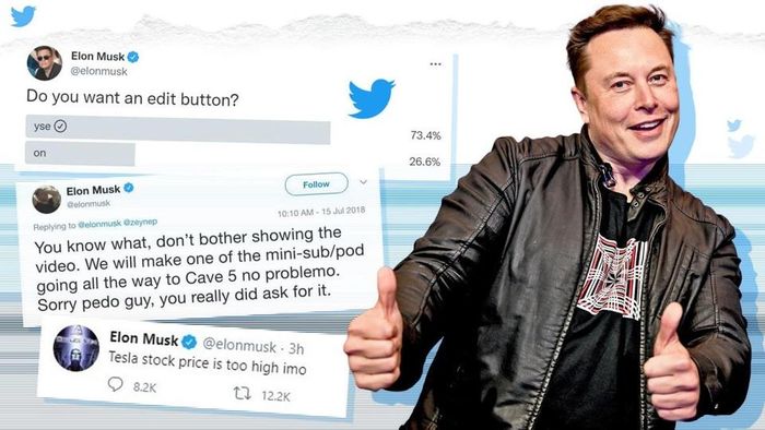 Sau khi nối lại thỏa thuận mua lại Twitter, Elon Musk cho biết thương vụ là "chất xúc tác" để tạo ra một siêu ứng dụng. Ảnh: Reuters.