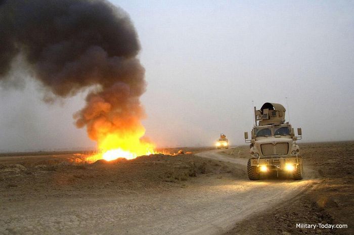 Xe có thể di chuyển với vận tốc tối đa là 105 km/h. Ảnh: Military