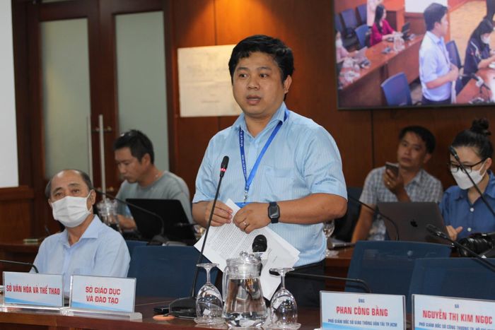 Ông Hồ Tấn Minh, Chánh văn phòng Sở GD-ĐT TP.HCM