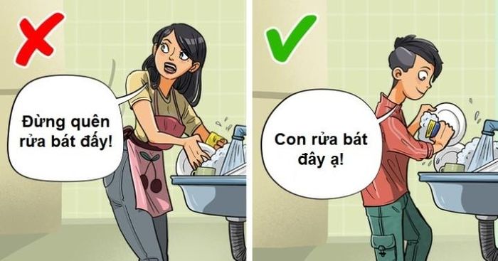 Việc cằn nhằn trẻ thường xuyên càng khiến chúng phụ thuộc vào bạn nhiều hơn.