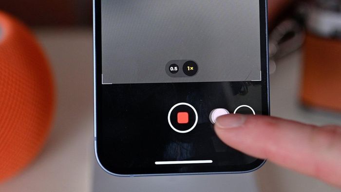 Quay video bằng cách kéo thả. Ảnh: Apple Insider.