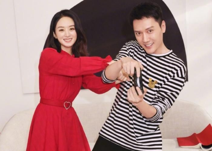 Phùng Thiệu Phong và Triệu Lệ Dĩnh thuở còn mặn nồng.