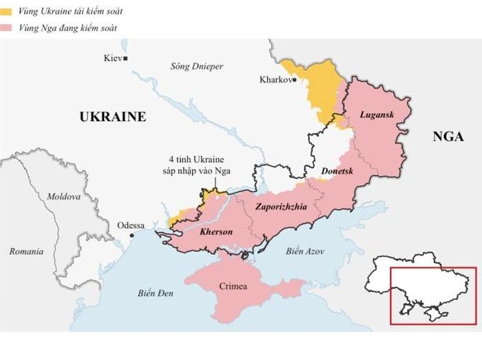 LPR tại Lugansk là một trong 4 chính quyền ly khai tại Ukraine, cùng với các chính quyền thân Nga tại Donetsk, Kherson và Zaporizhzhia.