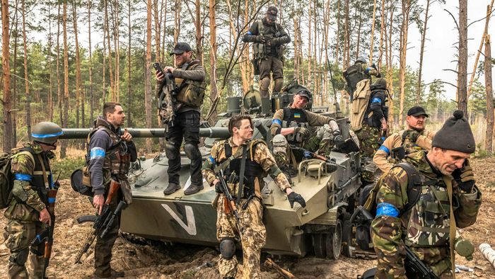Các đơn vị Ukraine được phân bố chủ yếu ở phía bắc và tây bắc tỉnh Lugansk, xung quanh thành phố Lyman ở tỉnh Donetsk.