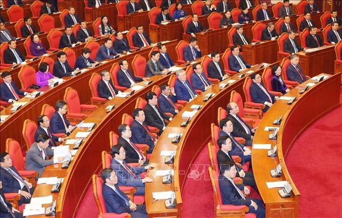 Các đại biểu dự phiên bế mạc Hội nghị. Ảnh: Trọng Đức/TTXVN