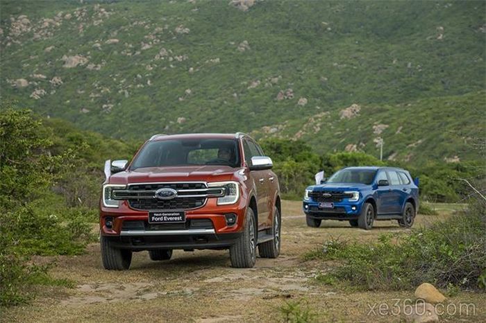  Ford Everest 2022 hiện đang được phân phối tại Việt Nam với 4 phiên bản 