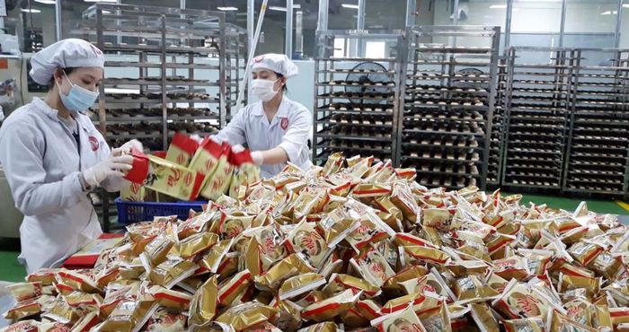 Sản xuất tại Công ty CP Bánh mứt kẹo Bảo Minh
