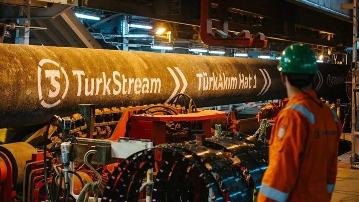 Đường ống TurkStream dẫn khí đốt trực tiếp từ Nga tới Thổ Nhĩ Kỳ. Ảnh: Reuters.