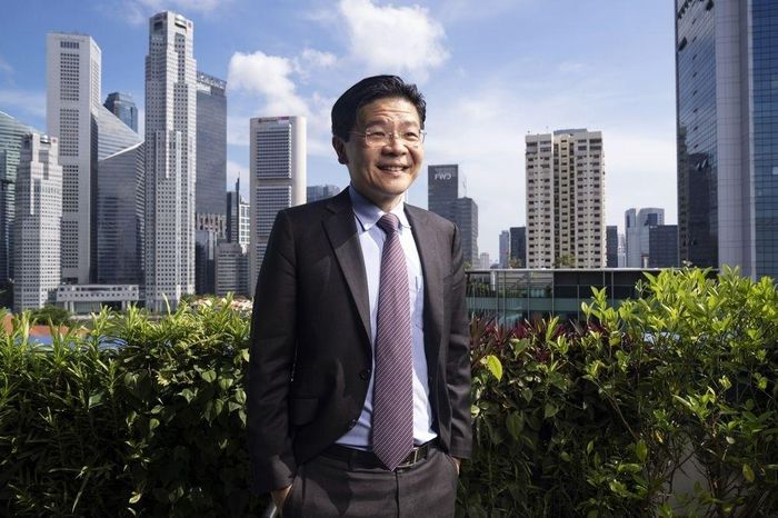 Ông Lawrence Wong, Bộ trưởng Tài chính Singapore. Ảnh: Bloomberg.