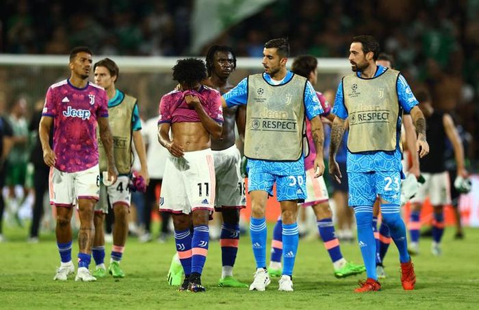 Juventus sẽ mất số tiền thưởng lớn nếu không thể lọt qua vòng bảng Champions League mùa giải 2022-2023. Ảnh: Reuters