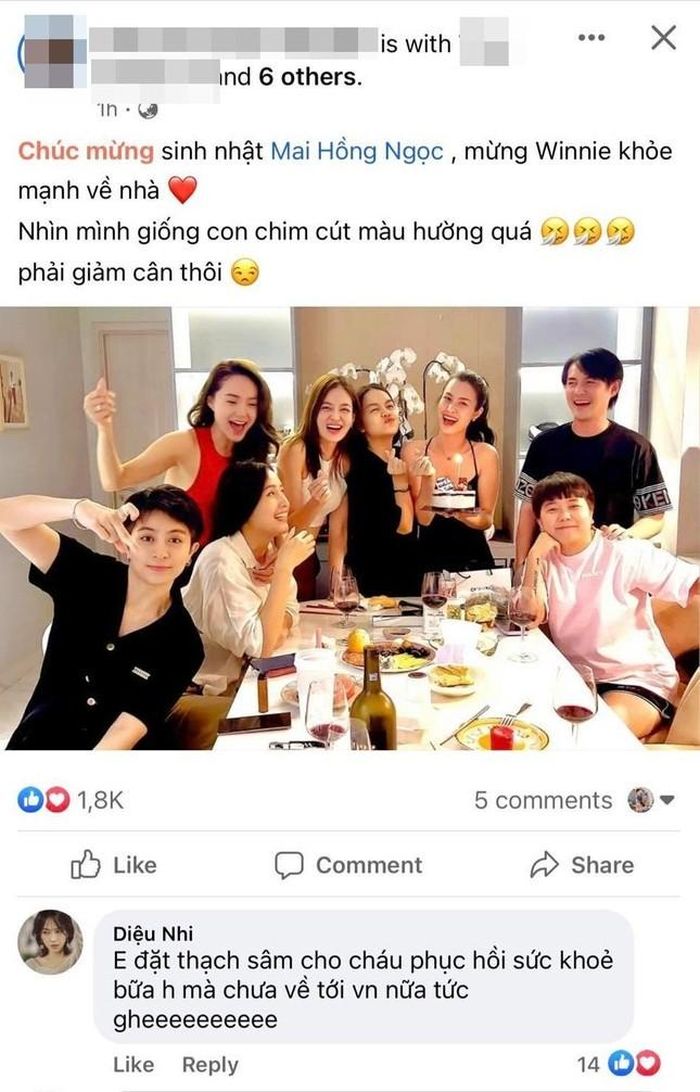 Diệu Nhi ghi điểm với hành động cực khéo léo.