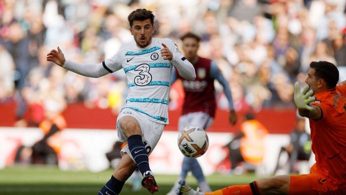  Mount tỏa sáng với cú đúp vào lưới Aston Villa. 
