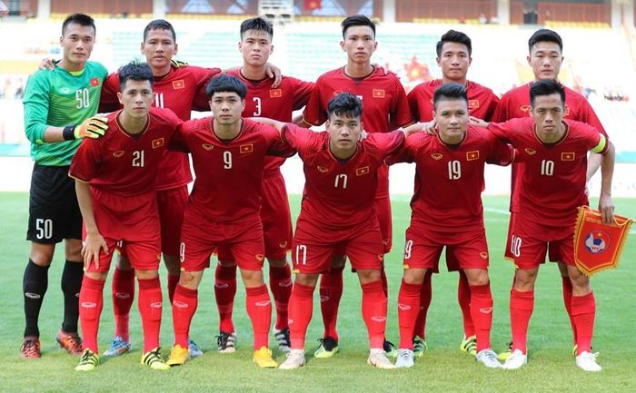 Ở giải đấu này, Olympic Việt Nam vào đến bán kết và từng tạo nên chiến thắng ấn tượng 1-0 trước Nhật Bản. (Ảnh: VFF) 