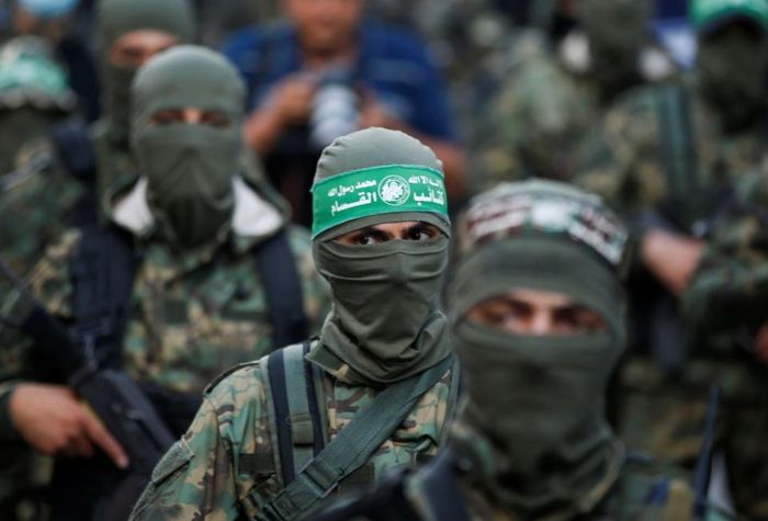 Phong trào Hồi giáo Hamas là một trong những lực lượng quân sự chính tại Palestine. Ảnh: Reuters.