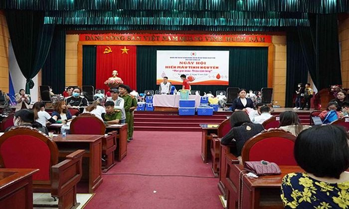 Ngày hội hiến máu tình nguyện tại Phân hiệu Đại học Luật Hà Nội tại Đắk Lắk