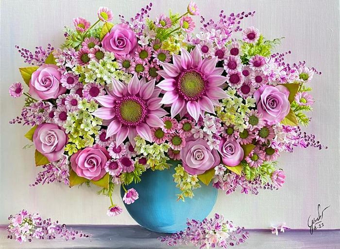 Những bức tranh sống động như thật.