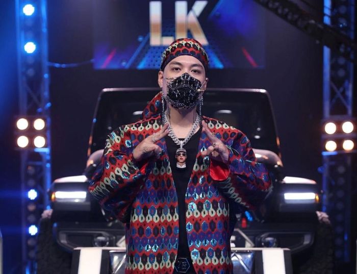 LK là nghệ danh của Nguyễn Quang Hưng, một trong những rapper kỳ cựu