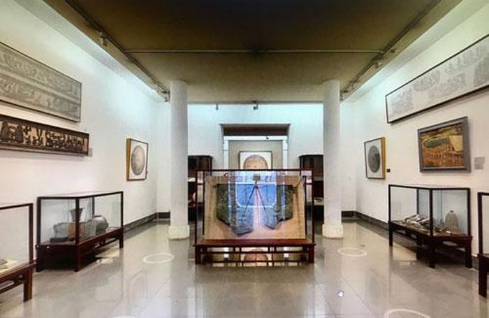 Một góc của tour trưng bày 3D tại Bảo tàng Mỹ thuật Việt Nam