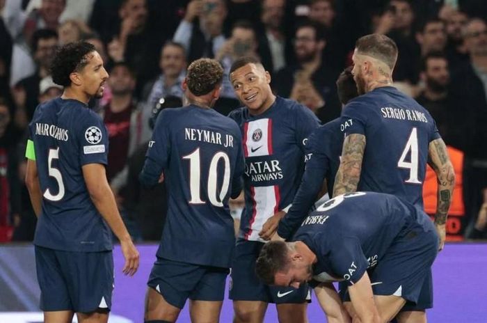 Mbappe thăng hoa với cú đúp bàn thắng. Ảnh: Getty