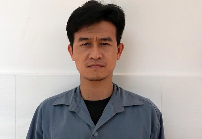 Bị can Nguyễn Thành Nguyễn, Giám đốc trung tâm đăng kiểm. Ảnh: Công an Đồng Tháp 