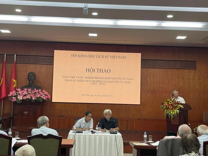 Hội thảo đánh giá Hoàng giáp Nguyễn Tư Giản là một nhà canh tân – cùng với Nguyễn Trường Tộ, Bùi Viện.