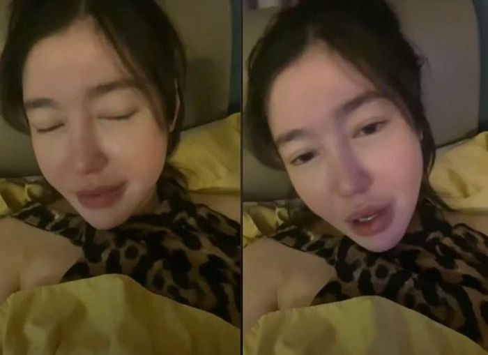 Nhờ thường xuyên để mặt mộc, tạo điều kiện cho da nghỉ nên bà mẹ 2 con sở hữu làn da khá khỏe và hồng hào.