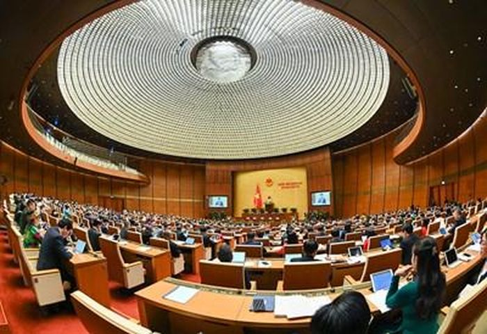 Kỳ họp thứ 4 Quốc hội khóa XV. Ảnh: quochoi.vn
