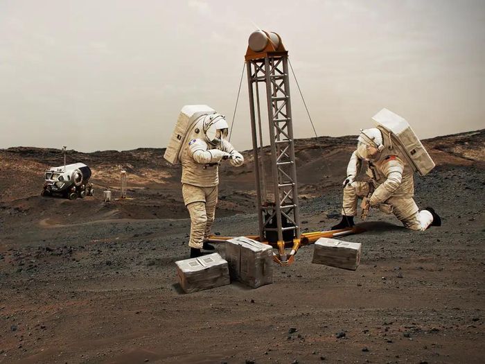  Vụ va chạm có thể mở ra kỷ nguyên khám phá Hỏa tinh. Ảnh: NASA. 