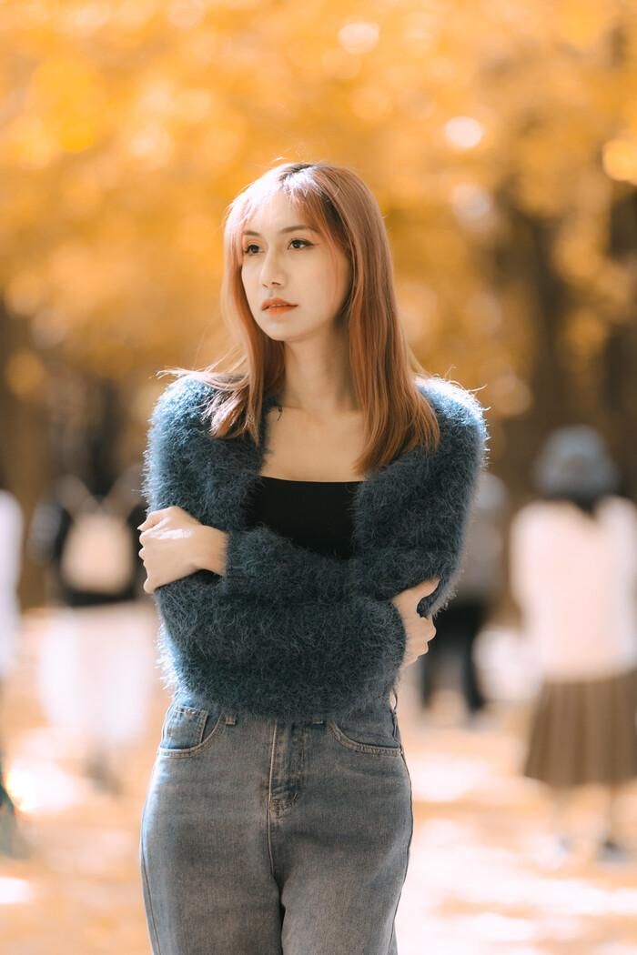Hình ảnh của nữ ca sĩ tại chuyến công tác mới nhất ở Hàn Quốc