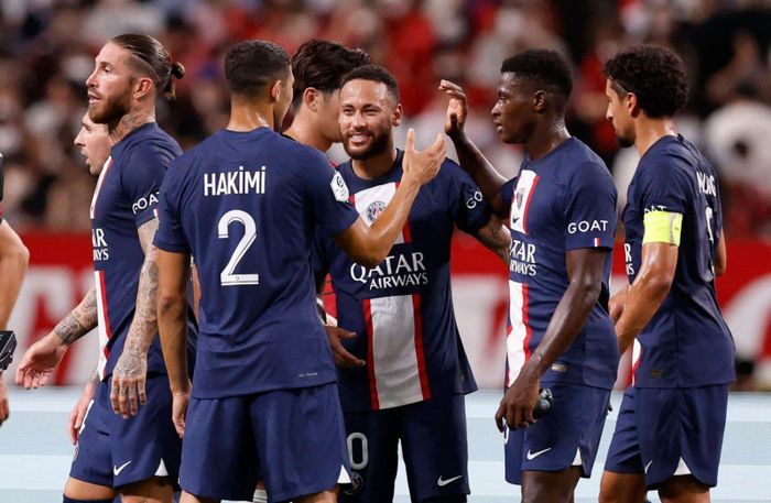 Đội hình nhiều ngôi sao đắt giá của PSG xếp ở vị trí thứ 2