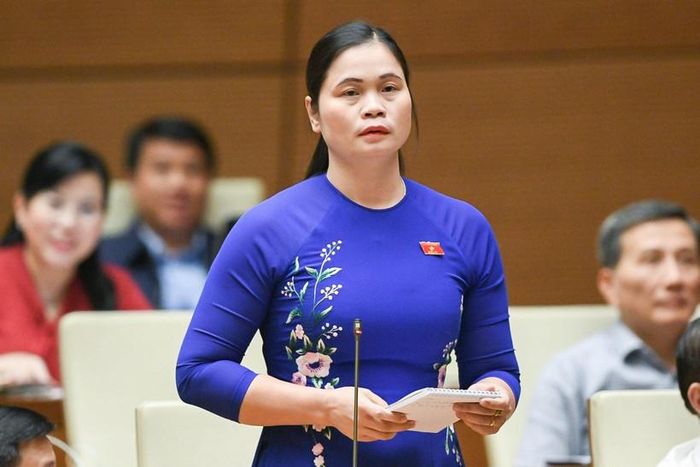 Đại biểu Ma Thị Thúy (Tuyên Quang).