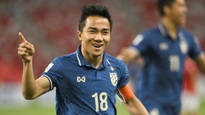 Chanathip Songkrasin không dự AFF Cup 2022.