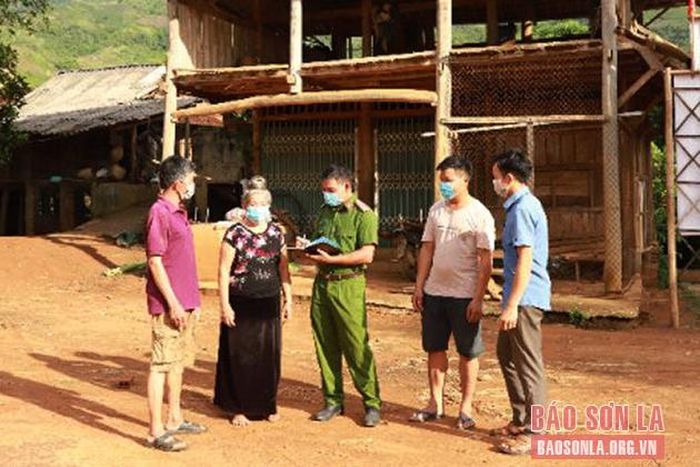 Tuyên truyền nhân dân tham gia đảm bảo an ninh trật tự ở xã Nậm Ty, huyện Sông Mã