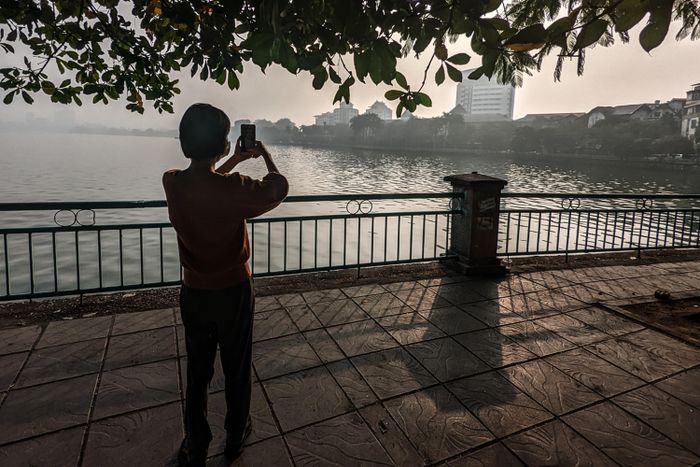 Tuy nhiên đa số người dân đều ủng hộ việc thay "áo mới" cho hồ Tây.
