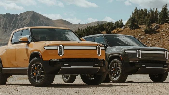  Rivian từng dự định tăng giá bán các mẫu xe R1T và R1S. Ảnh: Rivian. 