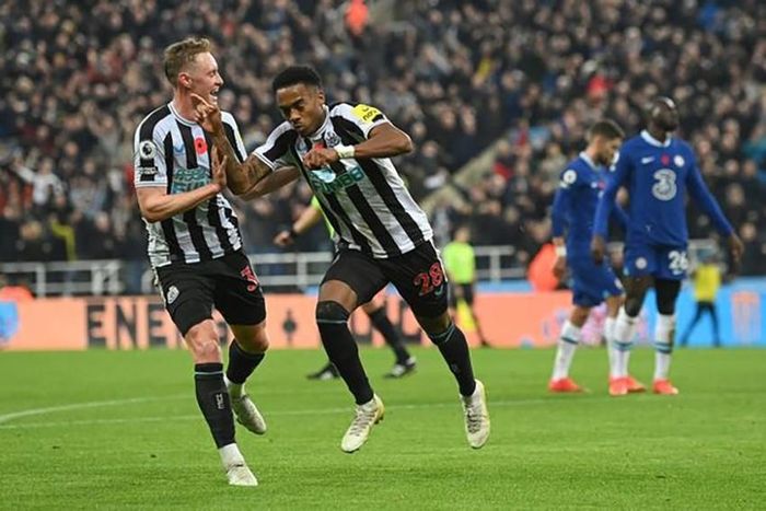 Sau trận thua Newcastle, Chelsea đứng thứ 8 trên bảng xếp hạng Premier League với chỉ 21 điểm. ẢNH: GETTY