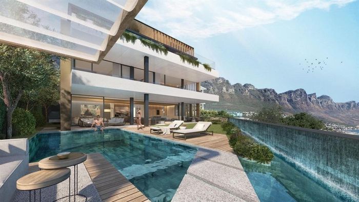  Khu phức hợp Sky Is The Limit, bao gồm một căn hộ áp mái và biệt thự, có tổng diện tích lên tới 751 m2. 
