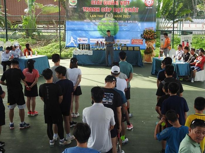 Quang cảnh lễ khai mạc giải