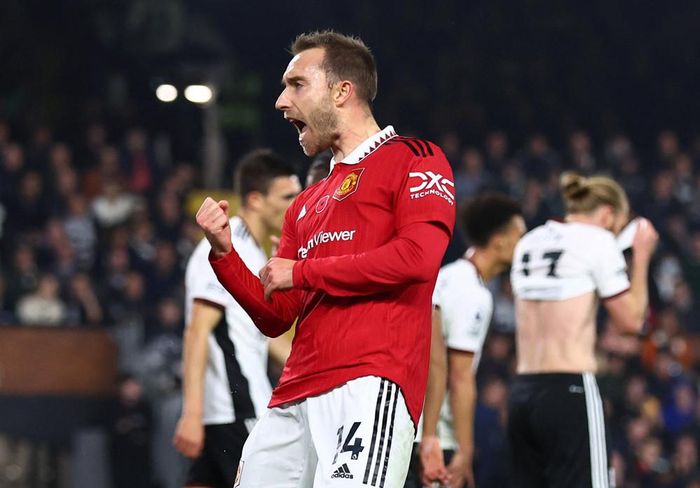 Eriksen mở tỷ số từ sớm